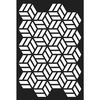 Pochoir Petits cubes trompe-l