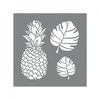 Pochoir tropical - 2 plaques
