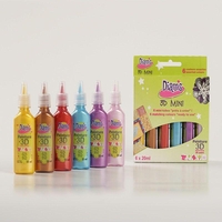 Set 6 couleurs nacr