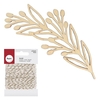 Silhouette en bois Branche 26 x 11 cm + Ficelle dor