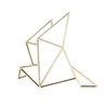 Silhouette en bois MDF - Cocotte en origami