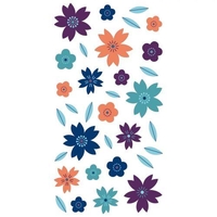 Stickers 3D puffies - Fleurs