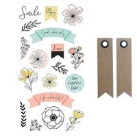 Stickers 3D puffies Good vibes + 20