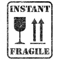 Tampon bois - Instant fragile