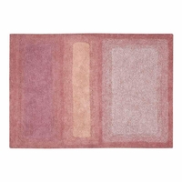 Tapis coton Eau canyon - rose - 140 x 200