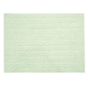Tapis coton motif tresse - vert - 120 x 160