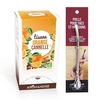 Tisane orange et cannelle bio 20 sachets + paille inox avec filtre