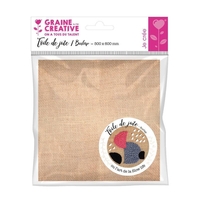 Toile de jute - 500 x 600 mm