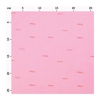 Toile rose 140 x 50 cm
