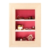 Vitrine bois et plexiglas 22 cm