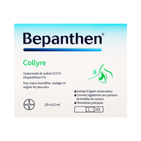 Bepanthen Gouttes pour les yeux 20x0.5ml