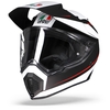 AGV AX9 Pacific Road Mat Noir Blanc Rouge S