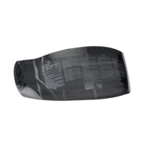 AGV GT S-4 Stealth & Airtec Visière Argent Miroir