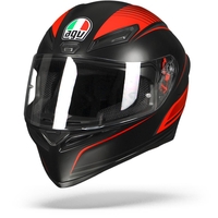 AGV K1 Warmup Noir Mat Rouge MS