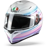 AGV K3 SV Max Vision Sakura Casque Intégral Blanc Perle Mauve XL
