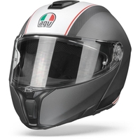 AGV Sportmodular Cover Matt Gunmetal White 2XL