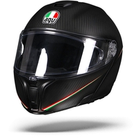 AGV Sportmodular Tricolore Carbone Mat S