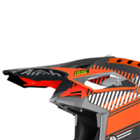 Airoh Aviator 3 Peak Wave orange chrome