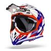 Airoh Aviator ACE Trick Casque Motocross Bleu Brillant S