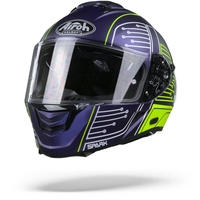 Airoh Spark Cyrcuit Casque Intégral Bleu Mat S