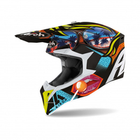 Airoh Wraap Lollipop Black Blue S