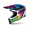 Airoh Wraap Prism Graphic Casque Motocross Noir M