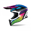 Airoh Wraap Prism Graphic Casque Motocross Noir XL