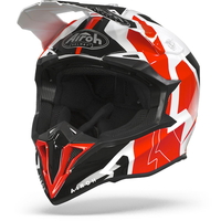 Airoh Wraap Raze Red White S