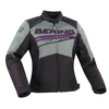 Bering Bario Veste Moto Femmes Noir Gris Fuchsia T2