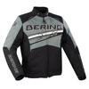 Bering Bario Veste Moto Noir Gris Blanc XL