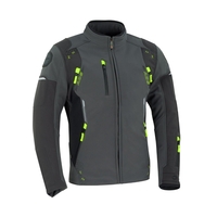 Bering Diskor Veste Moto Gris Jaune Fluo 3XL