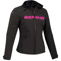 Bering Drift Lady Veste De Moto Noir Fuchsia T0