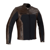 Bering Rex Veste En Cuir Marron Noir M