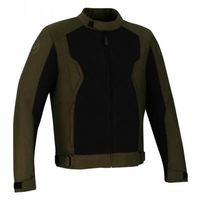 Bering Riko Veste De Moto Kaki Noir 2XL