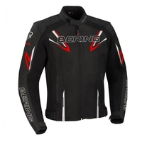 Bering Skope Veste Moto Noir Rouge S