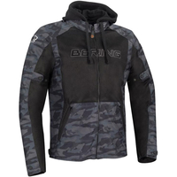 Bering Spirit Veste Moto Noir Camo L