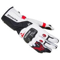 Bering Steel-R Gants Moto Noir Rouge T12