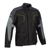 Bering Winnipeg Veste De Moto Noir Gris Fluo S