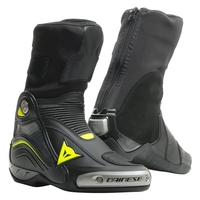 Dainese Axial D1 Bottes De Moto Noir Jaune Fluo 46