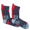 Dainese D-Core Mid Sock Chaussettes Noir Rouge