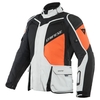 Dainese D-Explorer 2 Gore-Tex Veste De Moto Textile Glacier Gris Orange Noir 56