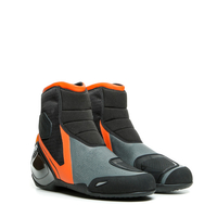 Dainese Dinamica Air Chaussures Moto Noir Orange Flame Anthracite 46