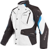 Dainese Dolomiti Veste Gore-Tex Gris Clair Noir Bleu Electron 52