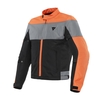 Dainese Elettrica Air Tex Jacket Black Flame Orange Charcoal 50