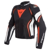Dainese Estrema Air Tex Veste De Moto Noir Blanc Rouge Fluo 50