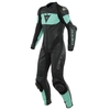 Dainese Imatra Lady Perforated Black Acqua Green1 Piece 40