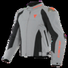 Dainese Indomita D-Dry XT Veste Moto Frost Gris Noir Mat Rouge Fluo 50