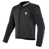 Dainese Intrepida Perforated Veste De Moto En Cuir Noir Mat 48
