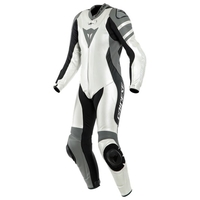 Dainese Killalane Perf. Lady 1PC Combinaison Blanc Perle Charcoal Gris Noir 46