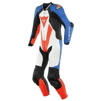 Dainese Laguna Seca 5 Perforated White Light Blue Black Fluo Red1 Piece 46